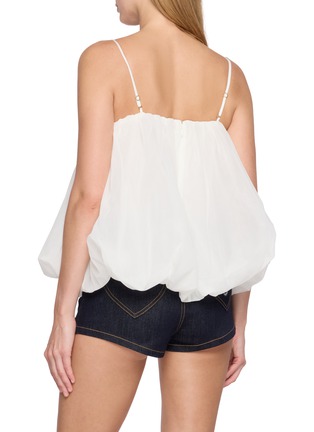 Back View - Click To Enlarge - NANA JACQUELINE - Sleeveless Puffy Swing Tank Top