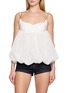NANA JACQUELINE Sleeveless Puffy Swing Tank Top