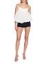 Figure View - Click To Enlarge - NANA JACQUELINE - Sleeveless Puffy Swing Tank Top