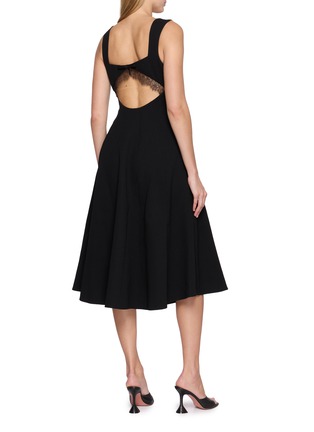 Back View - Click To Enlarge - NANA JACQUELINE - Back Cutout Tank Maxi Dress