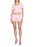 Figure View - Click To Enlarge - NANA JACQUELINE - Folded Waistband Shorts