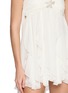  - NANA JACQUELINE - Halter Neck Open Back Ruffle Mini Dress