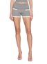 NANA JACQUELINE Foldover Waistband Knit Shorts