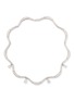 NANA JACQUELINE Wavy Crystal Teardrop Choker