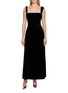 NANA JACQUELINE Sleeveless A-Line Velvet Mini Dress