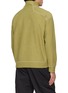 Back View - Click To Enlarge - AND WANDER - Stand Collar Contrast Trim Jacket