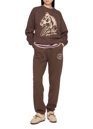 Figure View - Click To Enlarge - SPORTY & RICH - BH Riding Club Sweatpants