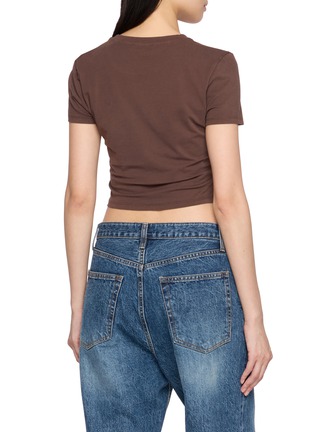 Back View - Click To Enlarge - SPORTY & RICH - Horse Polo Club Micro T-Shirt