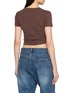 Back View - Click To Enlarge - SPORTY & RICH - Horse Polo Club Micro T-Shirt