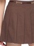  - SPORTY & RICH - Riding Pleated Mini Skirt