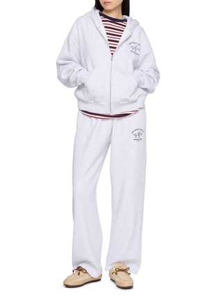 Figure View - Click To Enlarge - SPORTY & RICH - BH Riding Club Zip Hoodie
