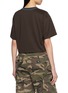 Back View - Click To Enlarge - AND WANDER - Reflective Logo Cropped T-Shirt