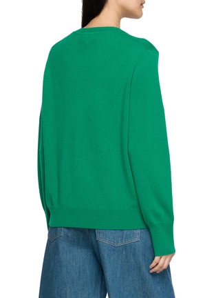 Back View - Click To Enlarge - CHINTI & PARKER - X Peanuts Snoopy Gift Intarsia Wool Cashmere Sweater