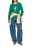Figure View - Click To Enlarge - CHINTI & PARKER - X Peanuts Snoopy Gift Intarsia Wool Cashmere Sweater