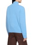 Back View - Click To Enlarge - CHINTI & PARKER - X Peanuts Snoopy Quarter Zip Wool Cashmere Sweater
