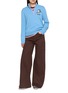 Figure View - Click To Enlarge - CHINTI & PARKER - X Peanuts Snoopy Quarter Zip Wool Cashmere Sweater
