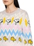  - CHINTI & PARKER - X Peanuts Snoopy Fair Isle Wool Cashmere Sweater