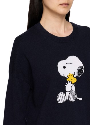  - CHINTI & PARKER - X Peanuts Snoopy Woodstock Intarsia Wool Cashmere Sweater