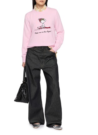 Figure View - Click To Enlarge - CHINTI & PARKER - X Peanuts Snoopy Goggles Knit Sweater