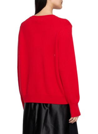 Back View - Click To Enlarge - CHINTI & PARKER - X Peanuts Snoopy Gift Intarsia Wool Cashmere Sweater