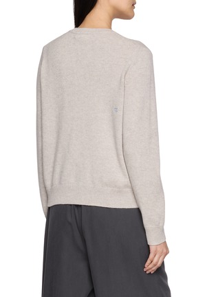 Back View - Click To Enlarge - CHINTI & PARKER - X Peanuts Snoopy Woodstock Ski Wool Cashmere Sweater