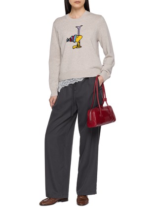 Figure View - Click To Enlarge - CHINTI & PARKER - X Peanuts Snoopy Woodstock Ski Wool Cashmere Sweater