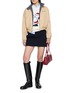 Figure View - Click To Enlarge - CHINTI & PARKER - X Peanuts Snoopy Santa Snoopy Intarsia Wool Cashmere Sweater