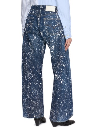 Back View - Click To Enlarge - E.L.V. DENIM - Dalston Paint Splatter Denim Jeans