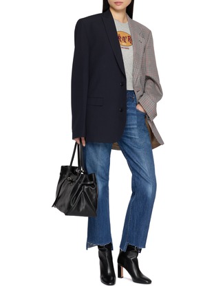 Figure View - Click To Enlarge - E.L.V. DENIM - Jamie Check Blazer