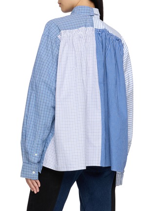 Back View - Click To Enlarge - E.L.V. DENIM - Mina Stripe Cotton Shirt