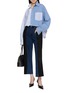 Figure View - Click To Enlarge - E.L.V. DENIM - Mina Stripe Cotton Shirt
