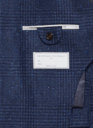  - BRUNELLO CUCINELLI - Single Breasted Glen Chequered Jacket