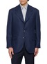 Main View - Click To Enlarge - BRUNELLO CUCINELLI - Single Breasted Glen Chequered Jacket