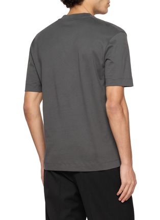 Back View - Click To Enlarge - SUNSPEL - Brushed Cotton Jersey T-Shirt