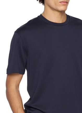  - SUNSPEL - Crewneck Silk Cotton Jersey T-Shirt