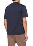 Back View - Click To Enlarge - SUNSPEL - Crewneck Silk Cotton Jersey T-Shirt