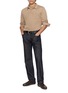 Figure View - Click To Enlarge - SUNSPEL - Long Sleeve Riviera Cotton Polo Shirt