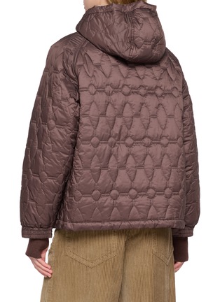 Back View - Click To Enlarge - BRUNELLO CUCINELLI - Quilted Padded Zip Up Jacket