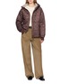 Figure View - Click To Enlarge - BRUNELLO CUCINELLI - Quilted Padded Zip Up Jacket