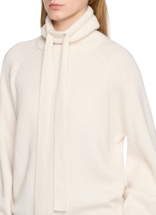  - BRUNELLO CUCINELLI - Drawstring Turtleneck Knit Sweater