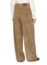 Back View - Click To Enlarge - BRUNELLO CUCINELLI - Wide Leg Corduroy Pants