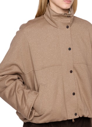  - BRUNELLO CUCINELLI - High Neck Button Up Jacket