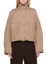 Main View - Click To Enlarge - BRUNELLO CUCINELLI - High Neck Button Up Jacket