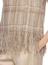  - BRUNELLO CUCINELLI - Tassle Hem Sleeveless Blouse
