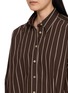  - BRUNELLO CUCINELLI - Striped Point Collar Shirt