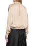 Back View - Click To Enlarge - BRUNELLO CUCINELLI - Turtleneck Satin Blouse