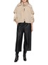 Figure View - Click To Enlarge - BRUNELLO CUCINELLI - Turtleneck Satin Blouse