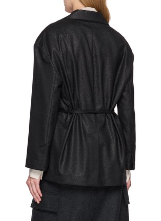 Back View - Click To Enlarge - BRUNELLO CUCINELLI - Fluid Suit Jacket