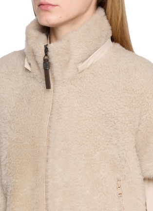 Detail View - Click To Enlarge - BRUNELLO CUCINELLI - Hooded Zip Up Jacket