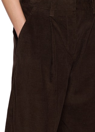  - BRUNELLO CUCINELLI - Pleated Front Corduroy Pants